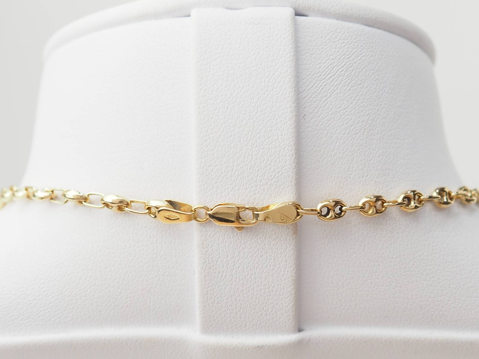 Collier maille grain de café