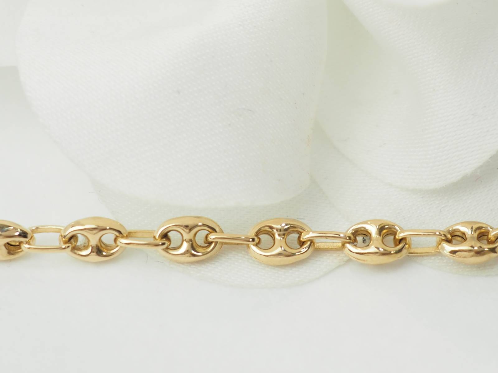 Collier maille grain de café