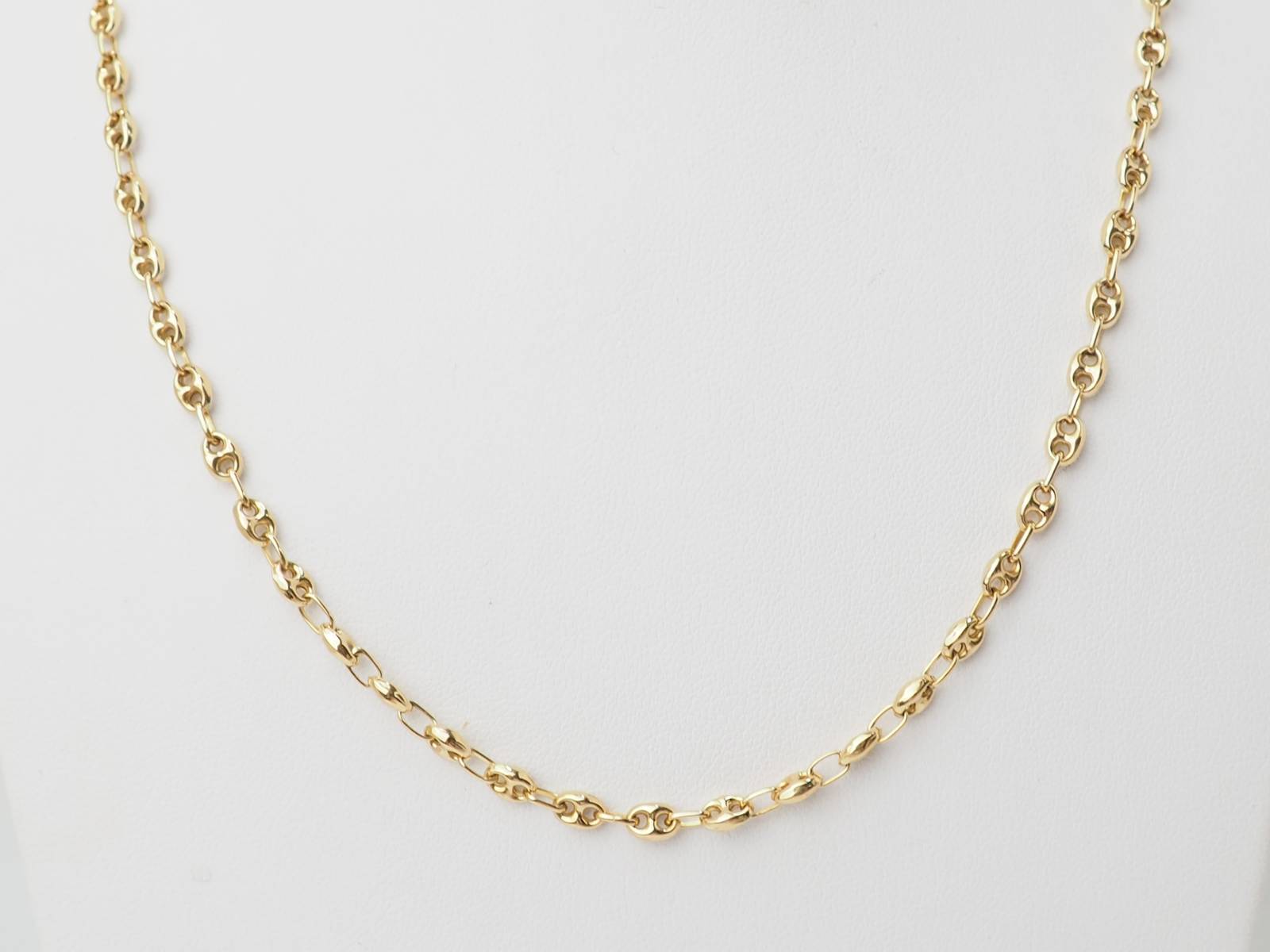 Collier maille grain de café