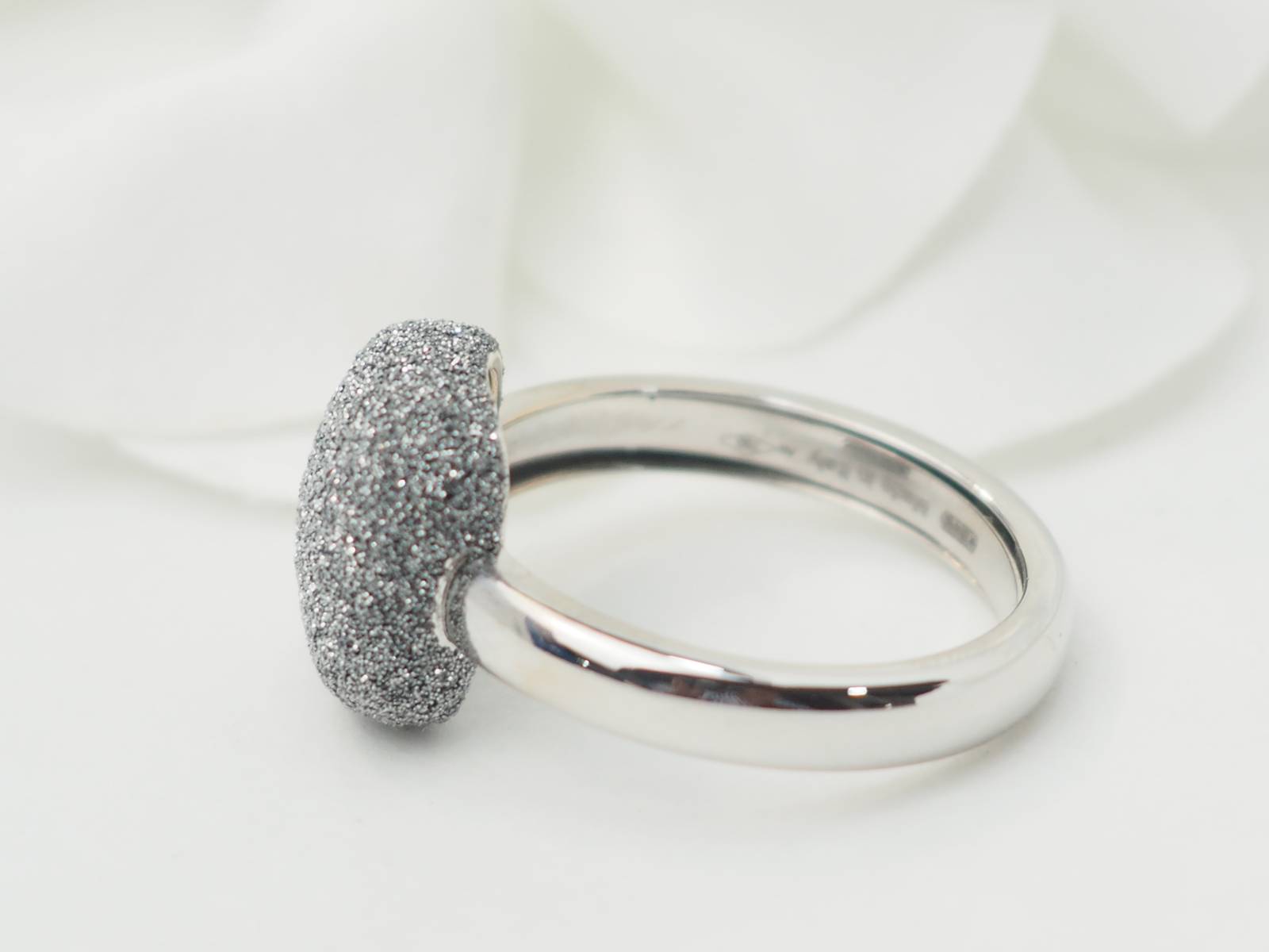 Alliance or blanc diamants