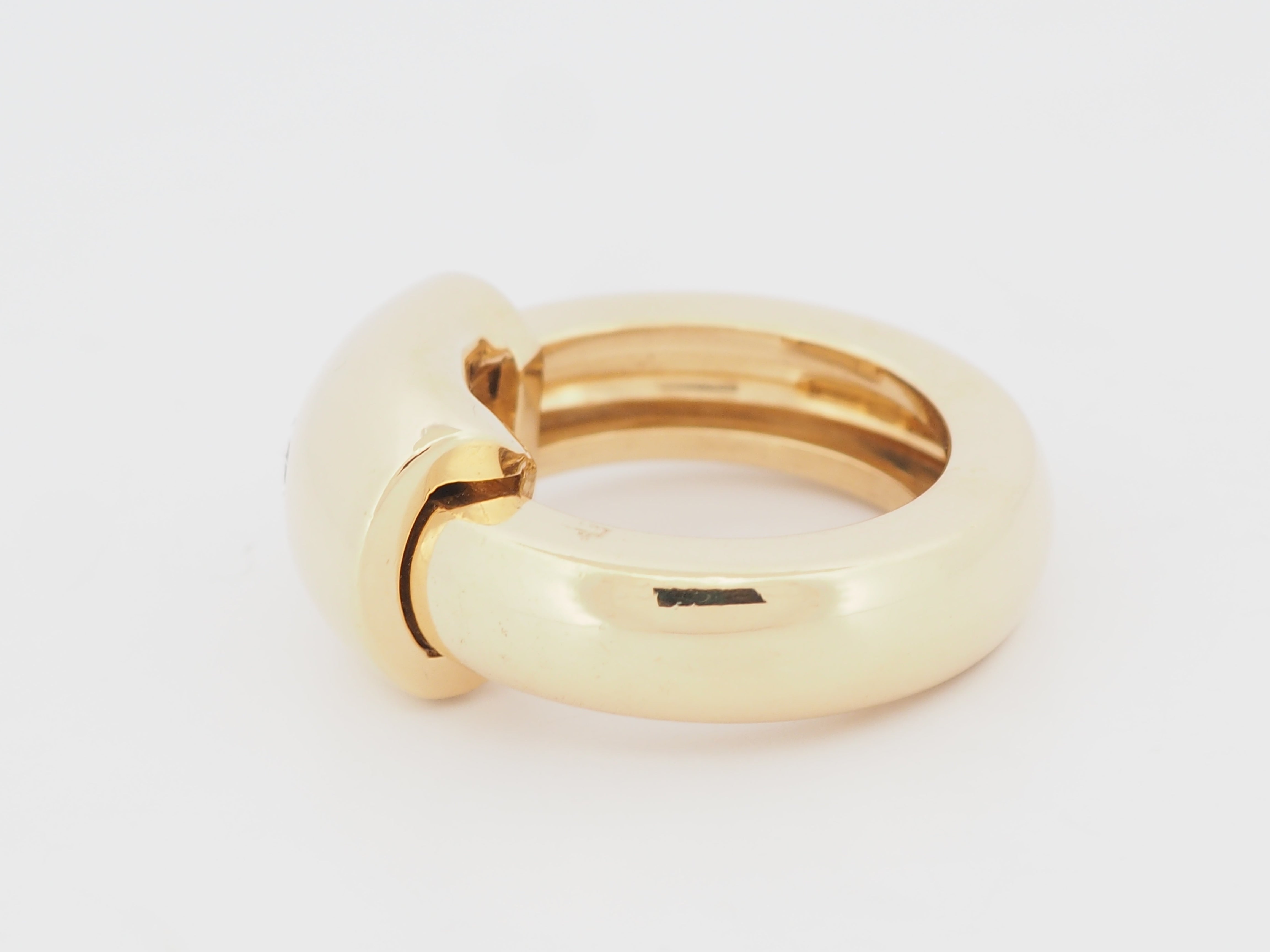 Bague Piaget en or jaune et diamant