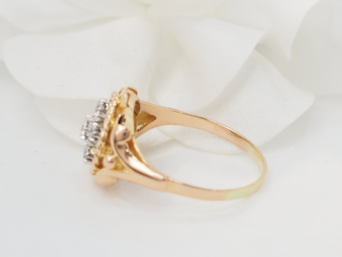 Bague ancienne en or jaune - Maison Eloe