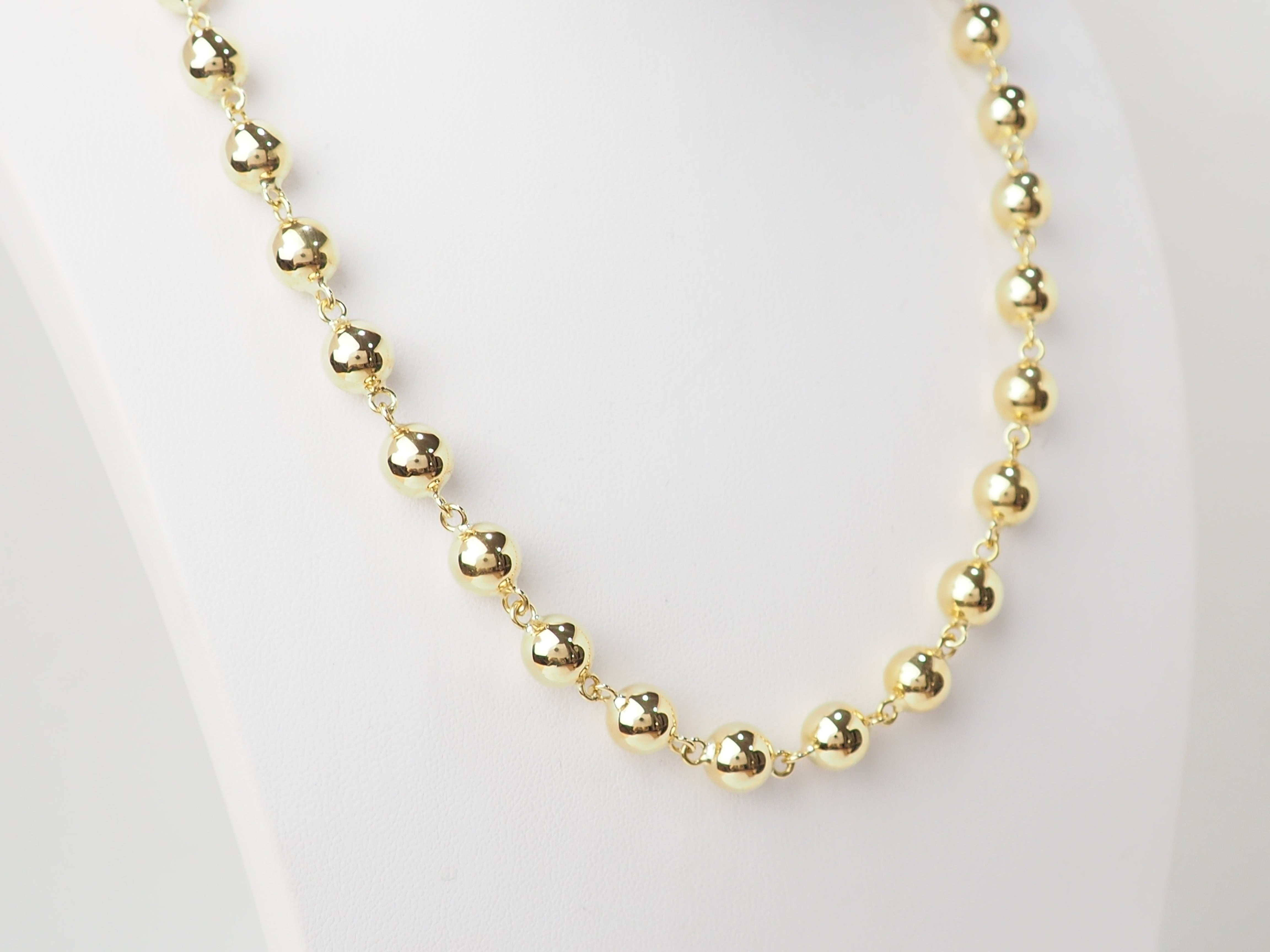 Collier Marseillais boules en or jaune