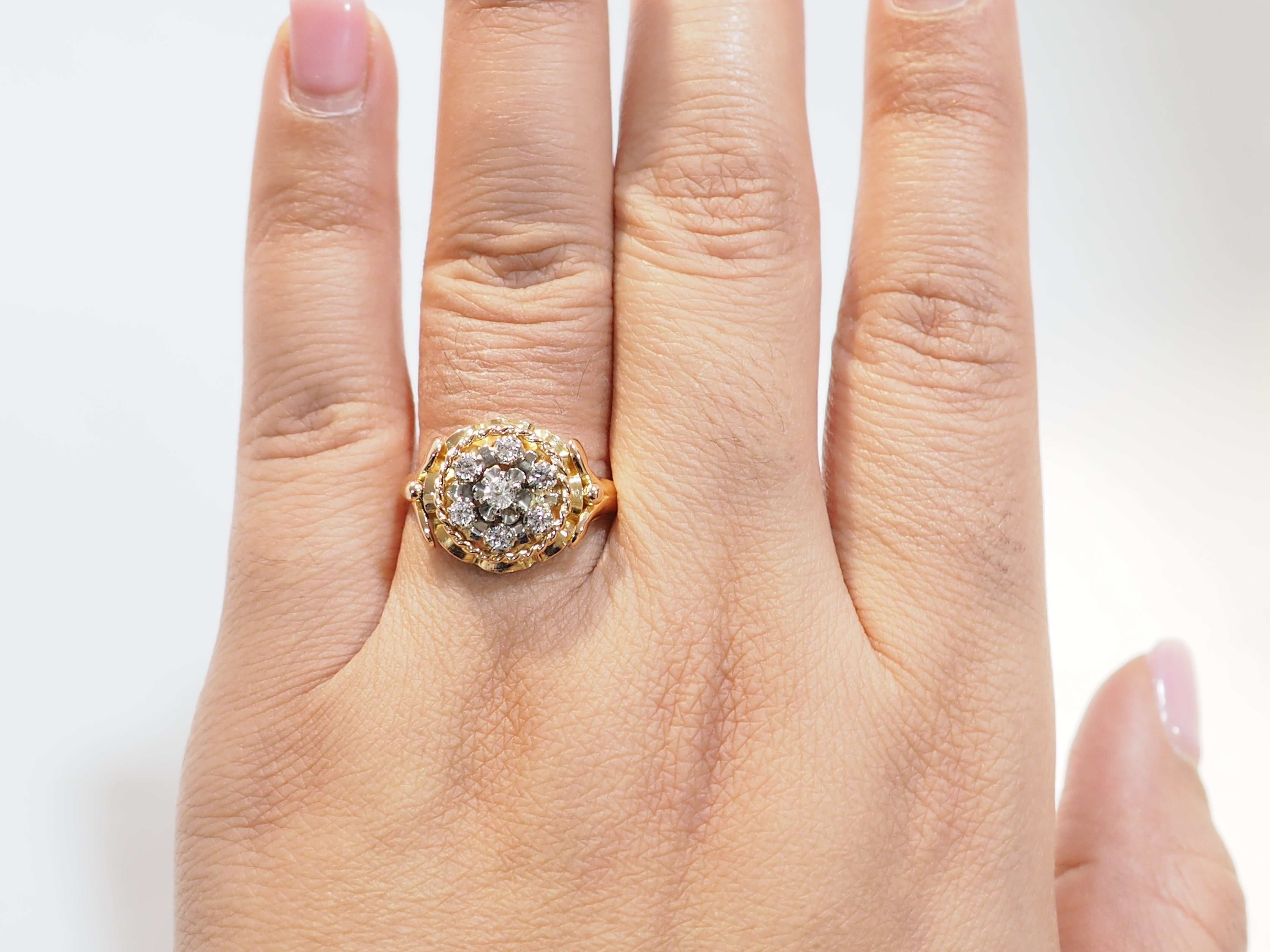 Bague ancienne en or jaune