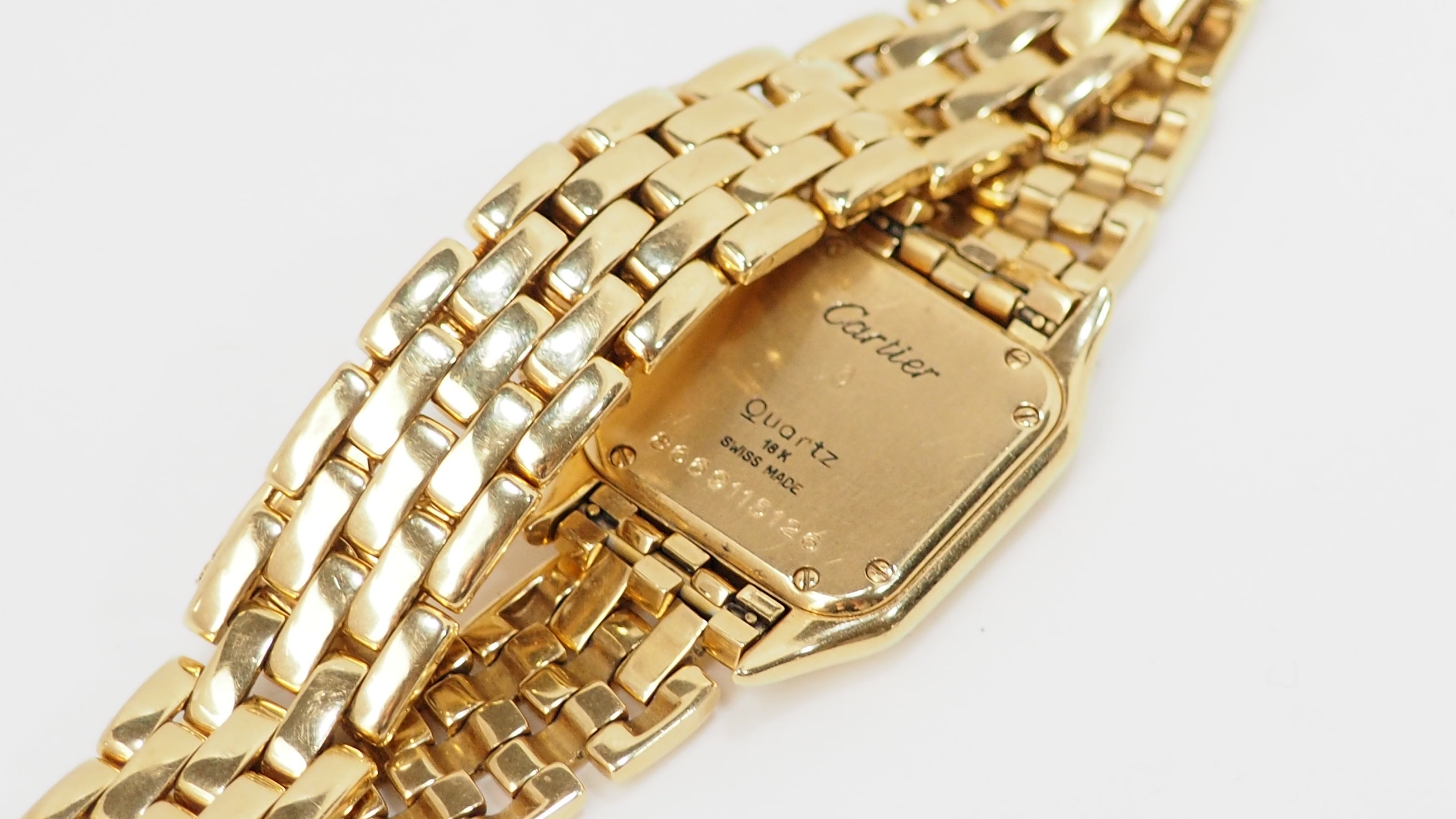 Montre Cartier Panthère en or jaune