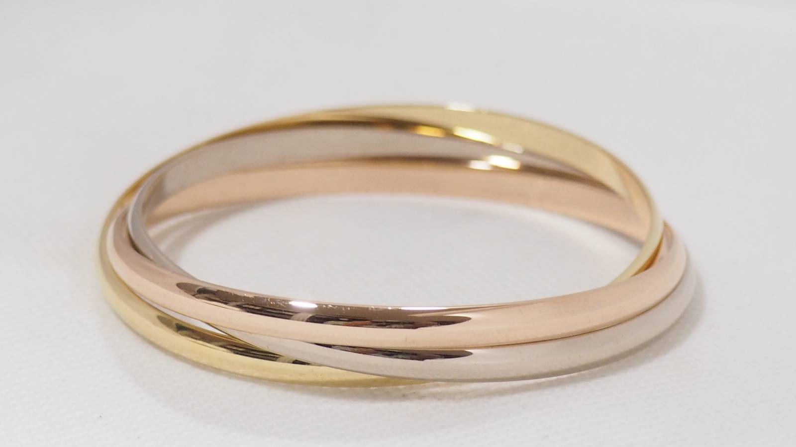 Bracelet Trinity Vintage de Cartier  trois ors