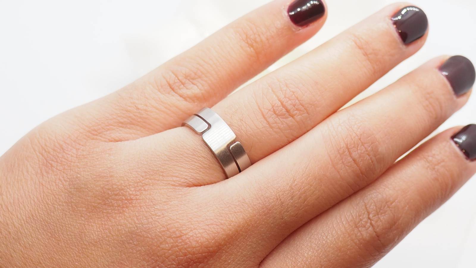 Dinh Van, Seventies Ring, White Gold