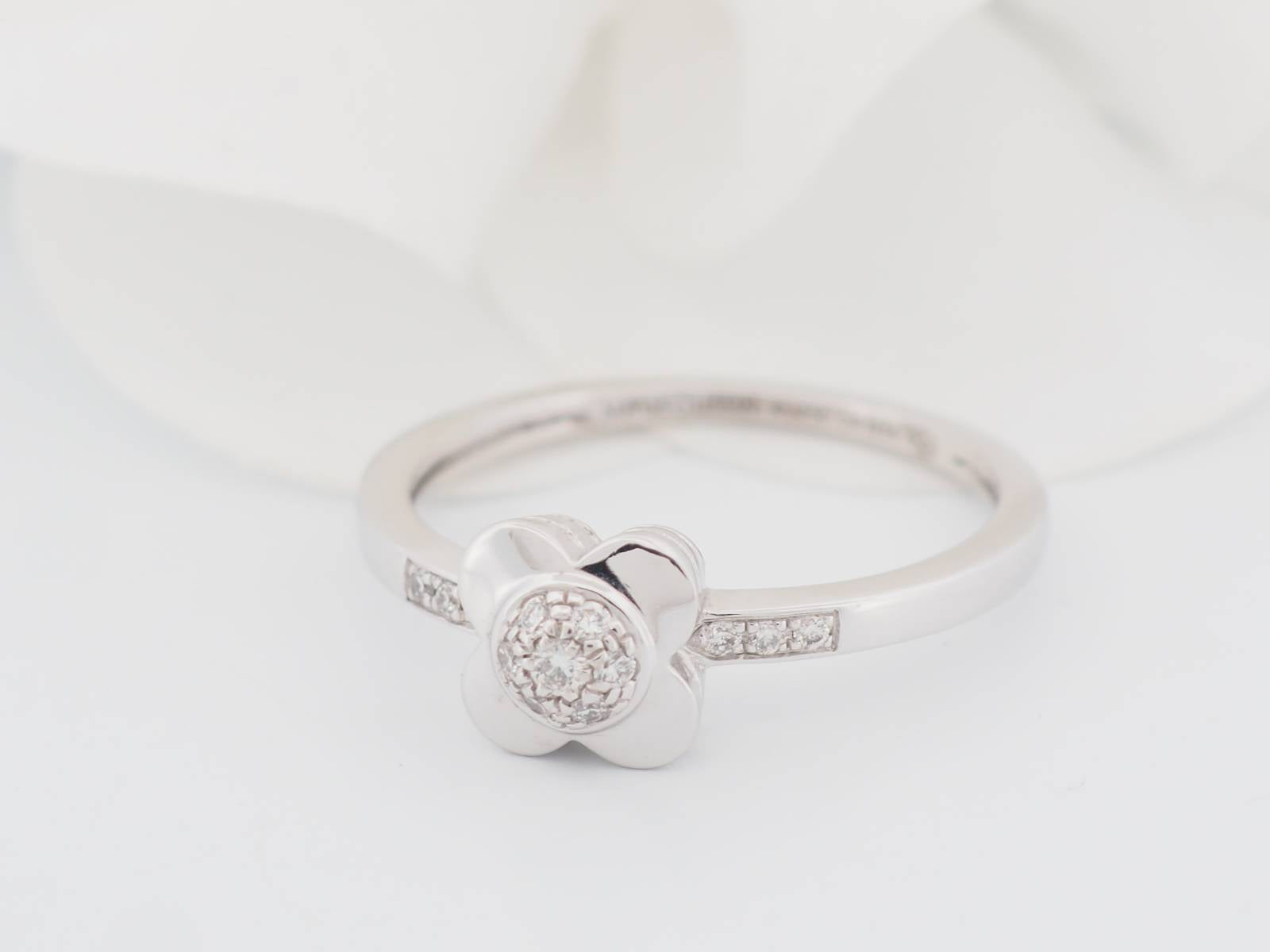 Bague Mauboussin Trop Chance en or blanc et diamants