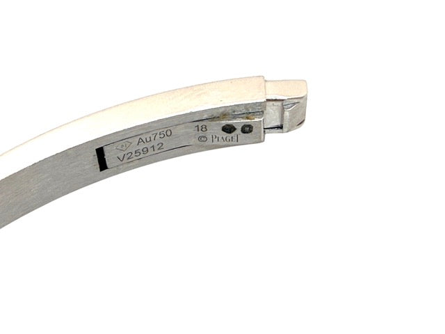 Piaget 3 “Possessions” bracelets rose gold white gold and diamonds