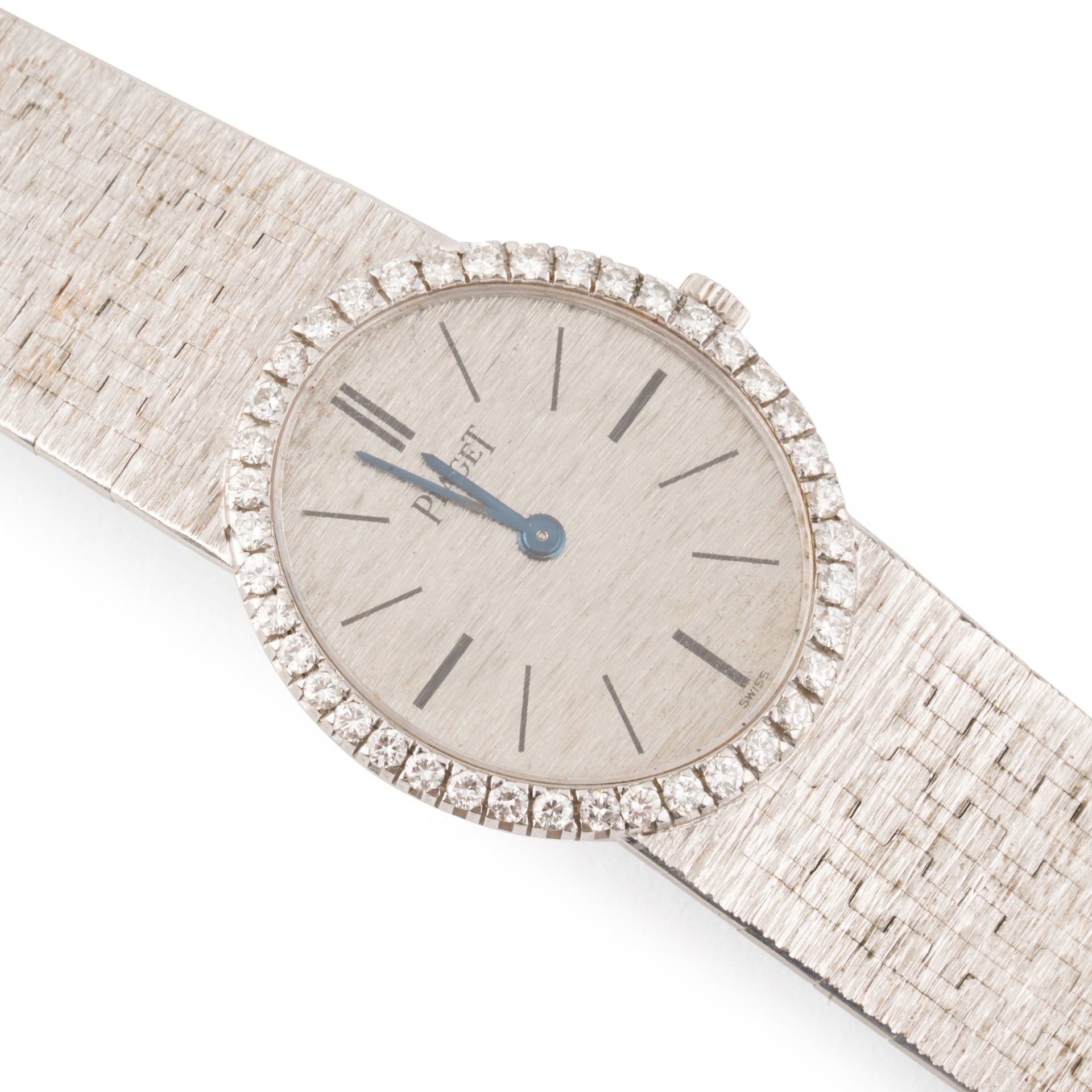 Piaget, Vintage White Gold and Diamond Watch