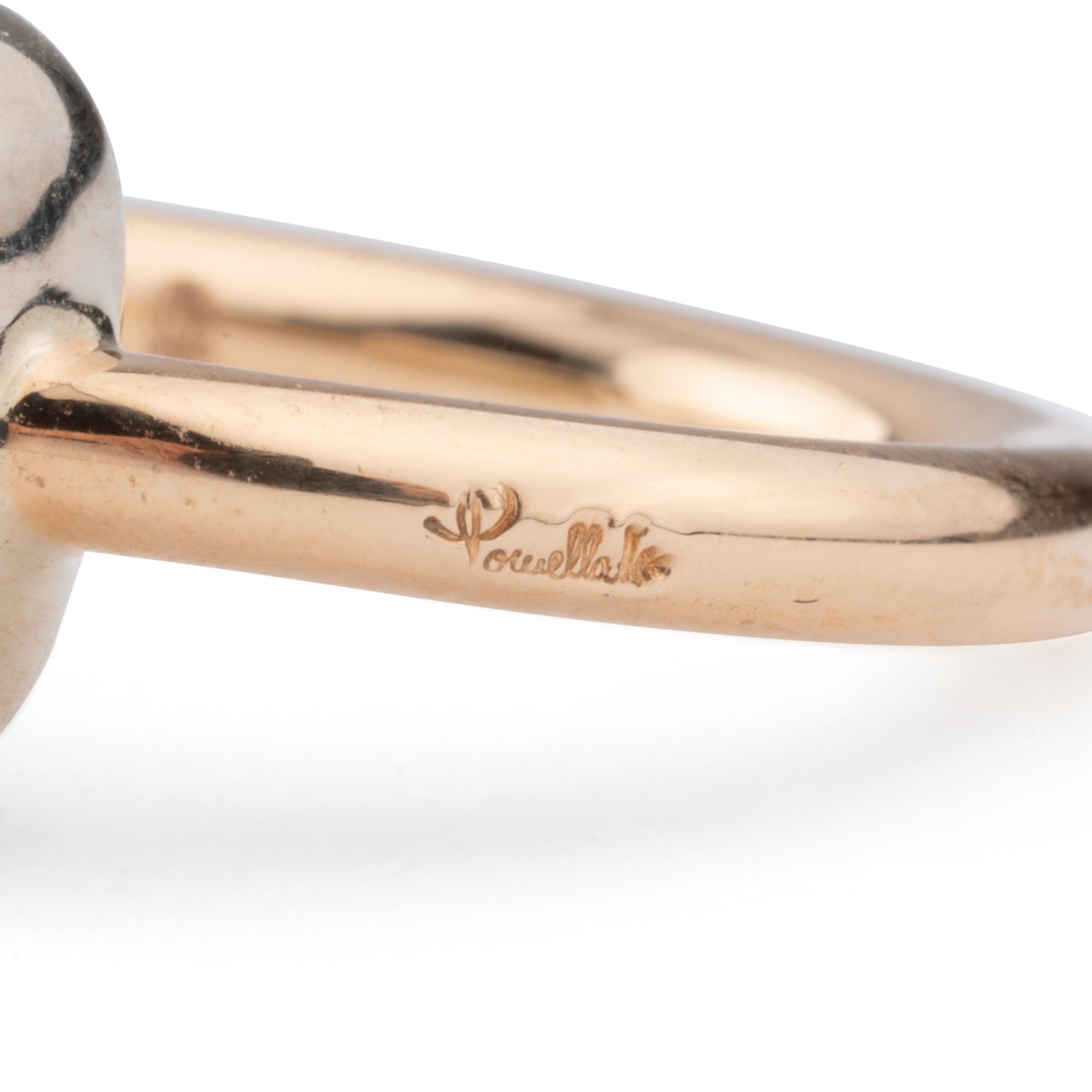 Pomellato, Nudo Maxi ring, pink gold, citrine