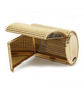 Fred yellow gold powder compact