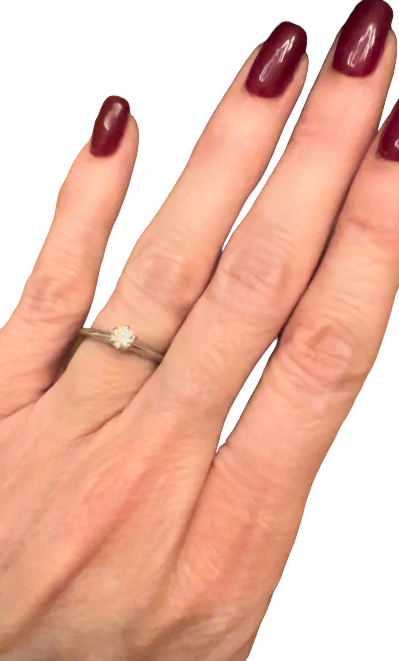 Tiffany, Diamond Solitaire on Platinum "Setting"