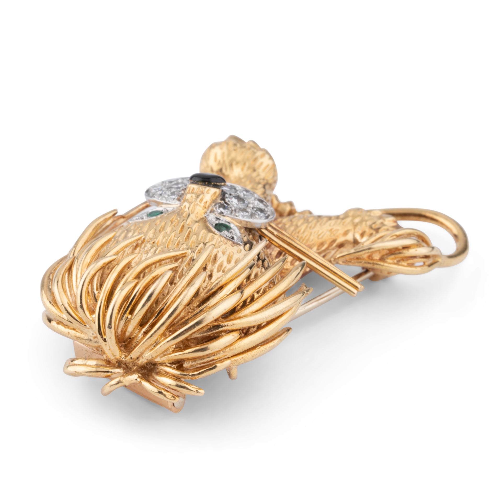 Van Cleef &amp; Arpels, vintage "Ruffled Lion" brooch