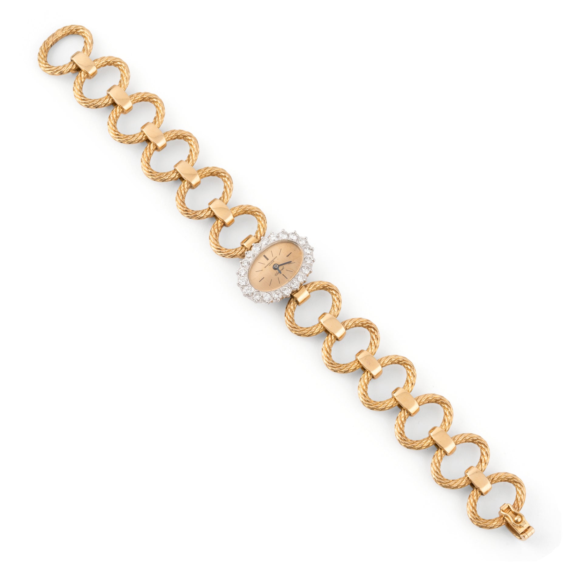 Vacheron Constantin Chaumet, Yellow Gold Diamond Watch