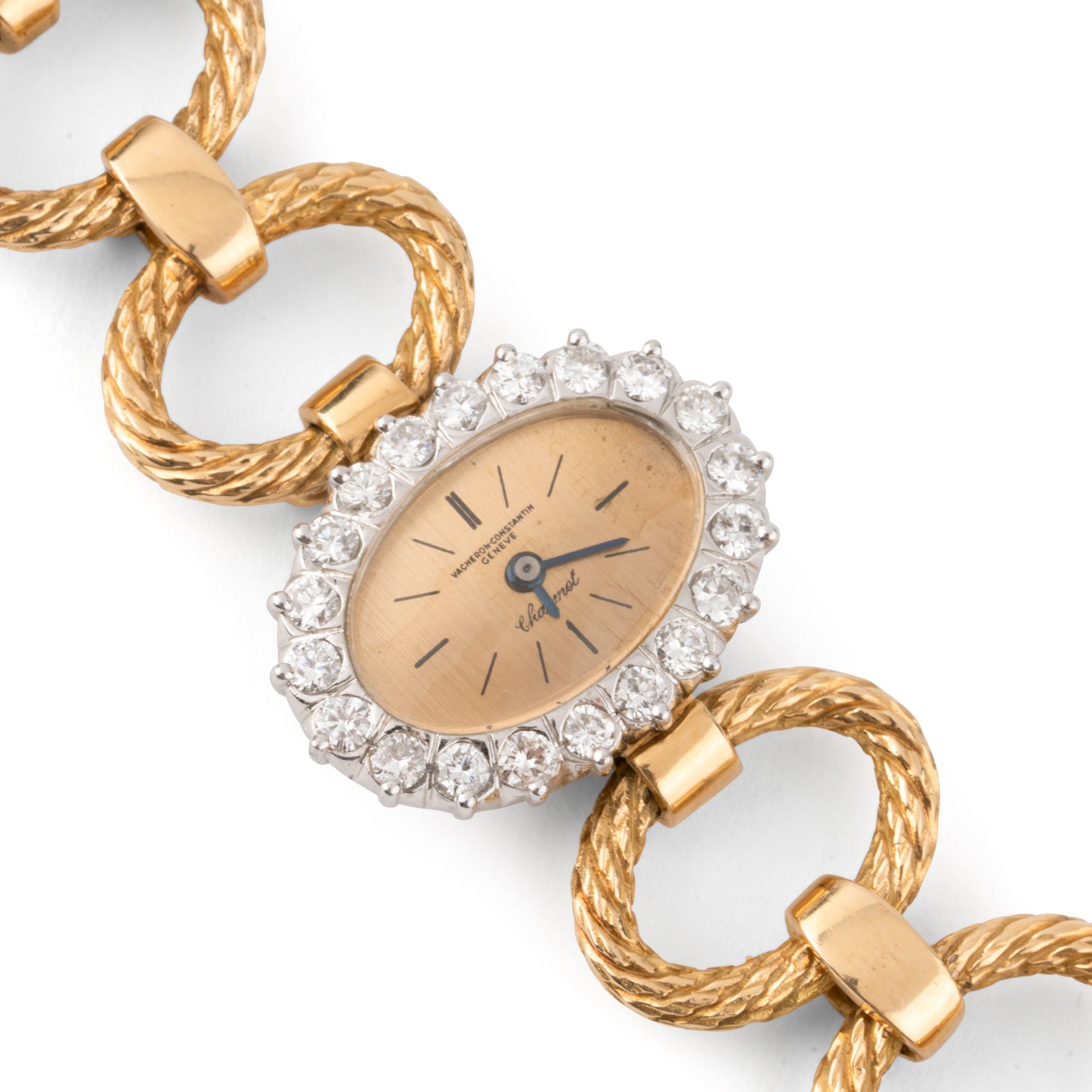 Vacheron Constantin Chaumet, Yellow Gold Diamond Watch