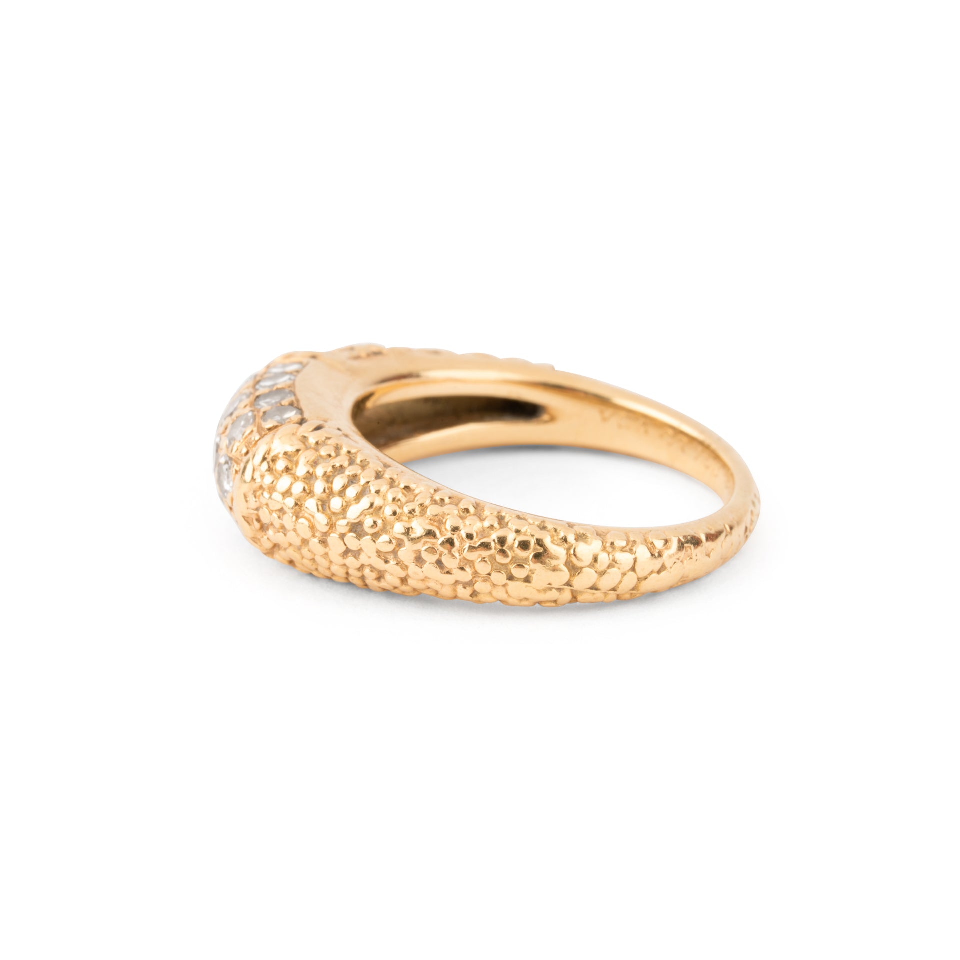 Van Cleef &amp; Arpels, Philippine Ring Yellow Gold, Diamonds