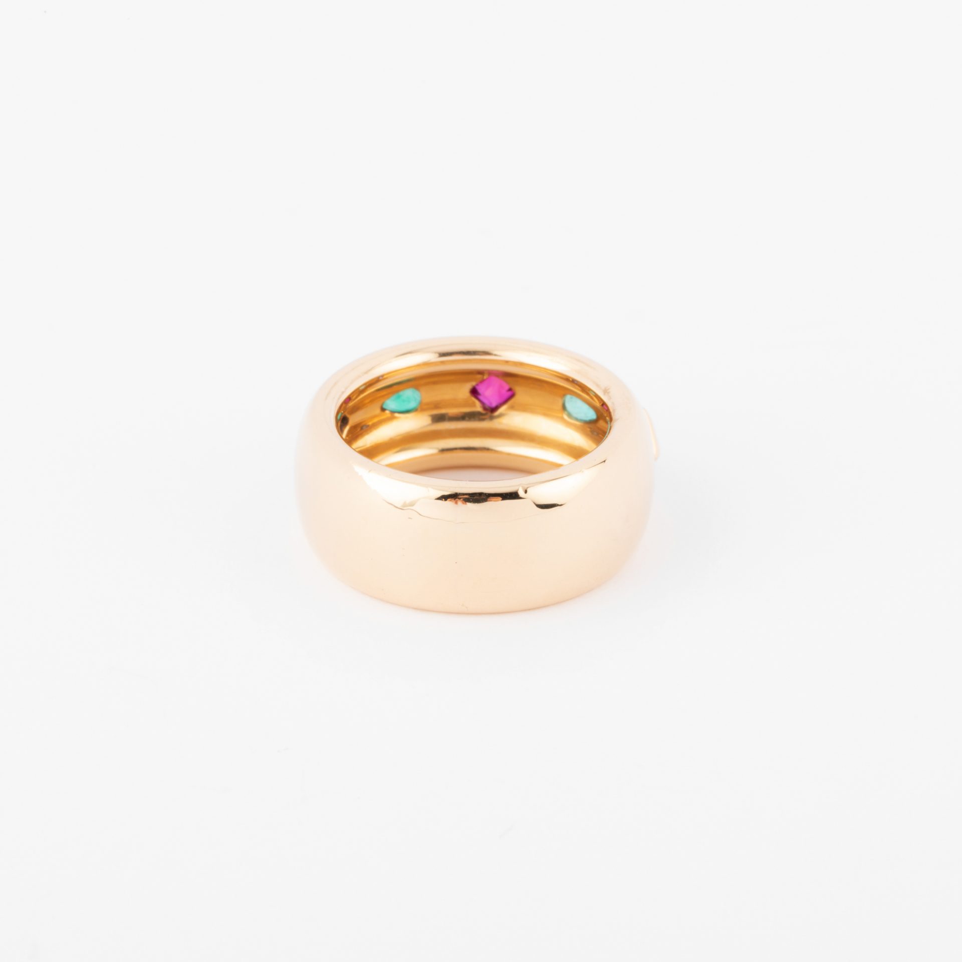 Cartier, Ring with colored stones