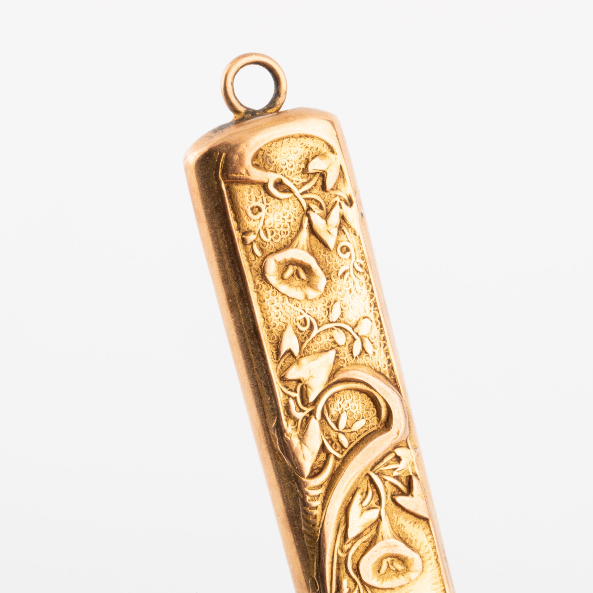 Gold needle holder
