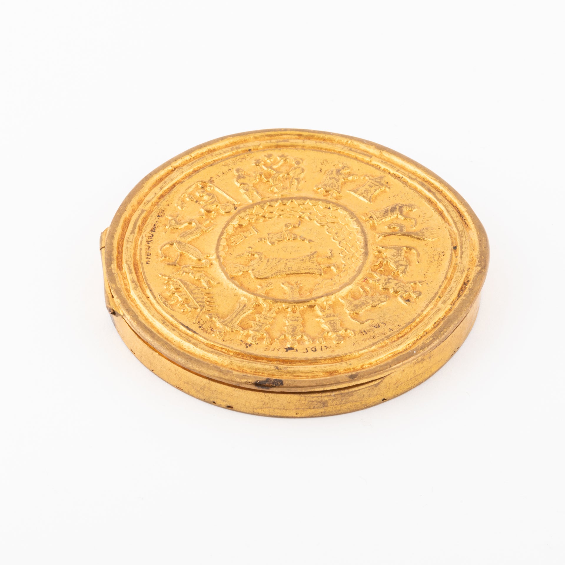 Line Vautrin Powder Box "Moses and the Crossing of the Desert"