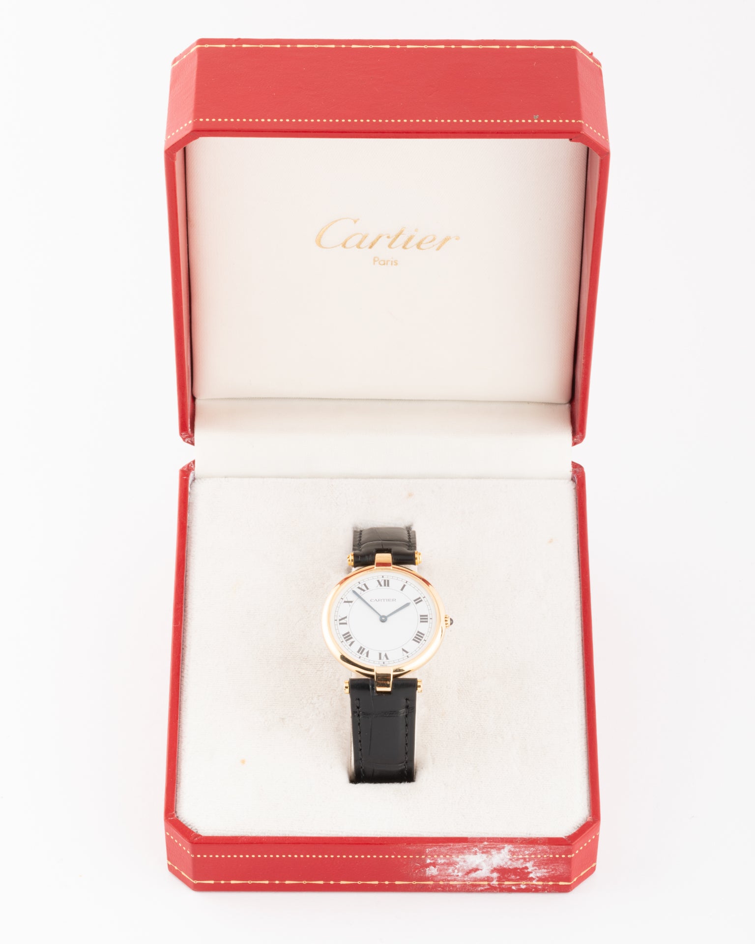 Cartier Vendôme watch in yellow gold