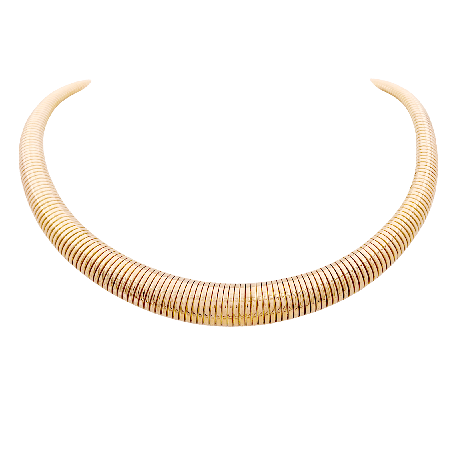 Collier vintage "Tubogas".