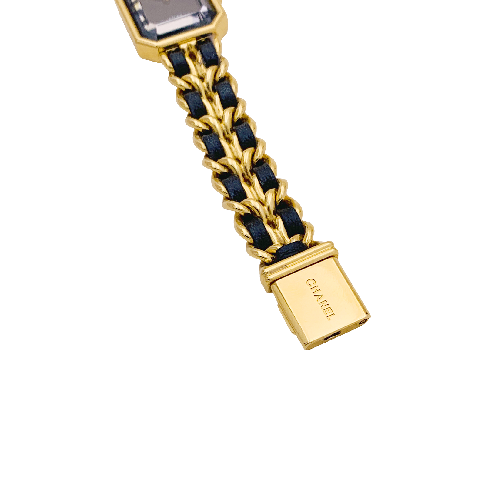 Montre Chanel, "Première", plaqué or.