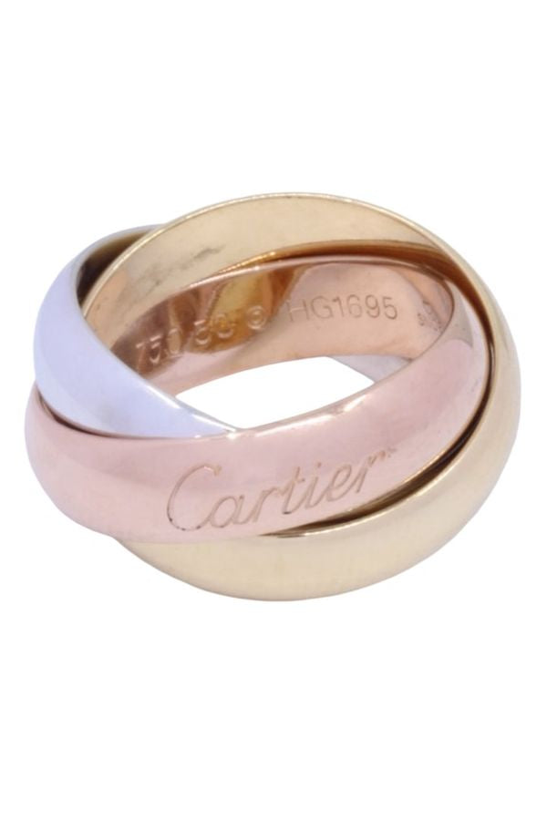 Cartier Trinity Three Gold Ring