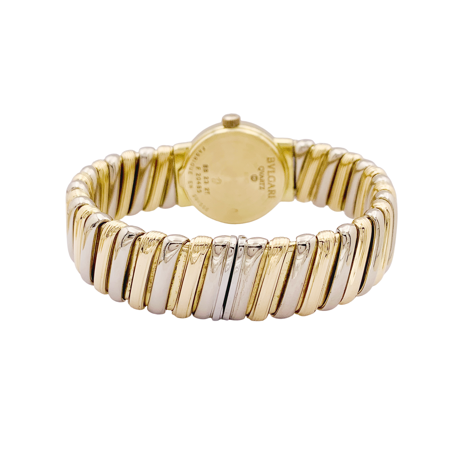 Montre Bulgari, "BB 23 2T", deux ors.