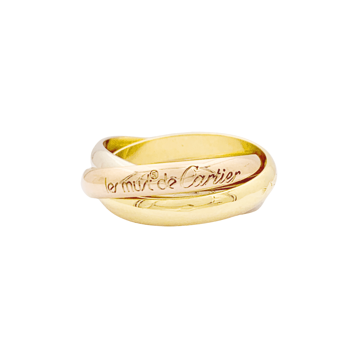 Bague CARTIER Trinity Must, trois ors. - Maison Eloe