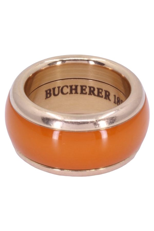 Bucherer, Variato Ring, 18K Yellow Gold, Hybrid Ceramic