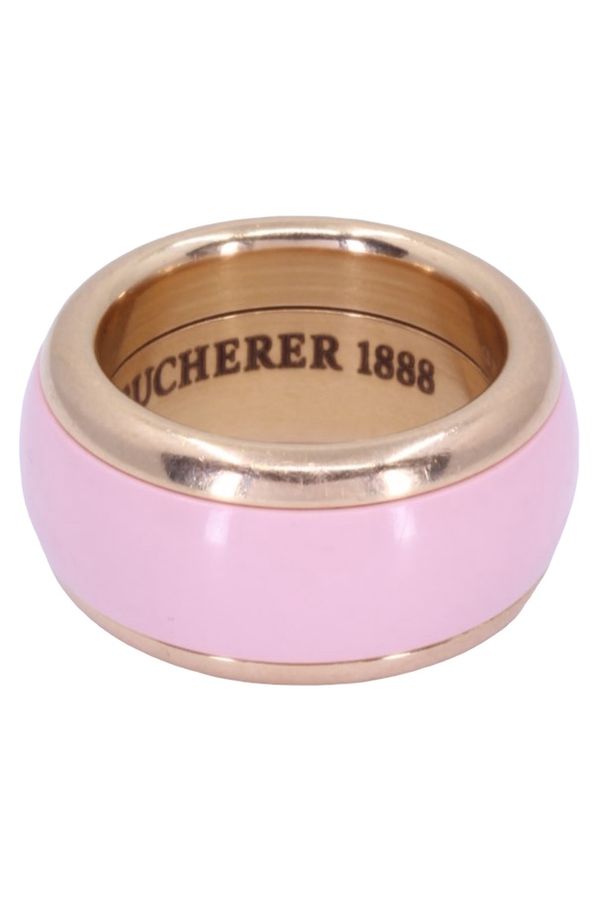 Bucherer, Variato Ring, 18K Yellow Gold, Hybrid Ceramic