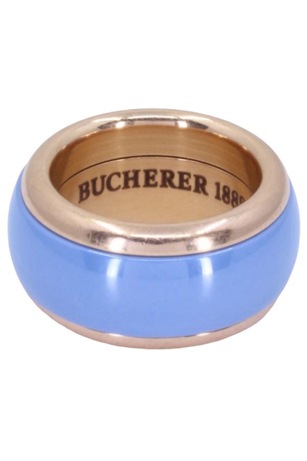 Bucherer, Variato Ring, 18K Yellow Gold, Hybrid Ceramic