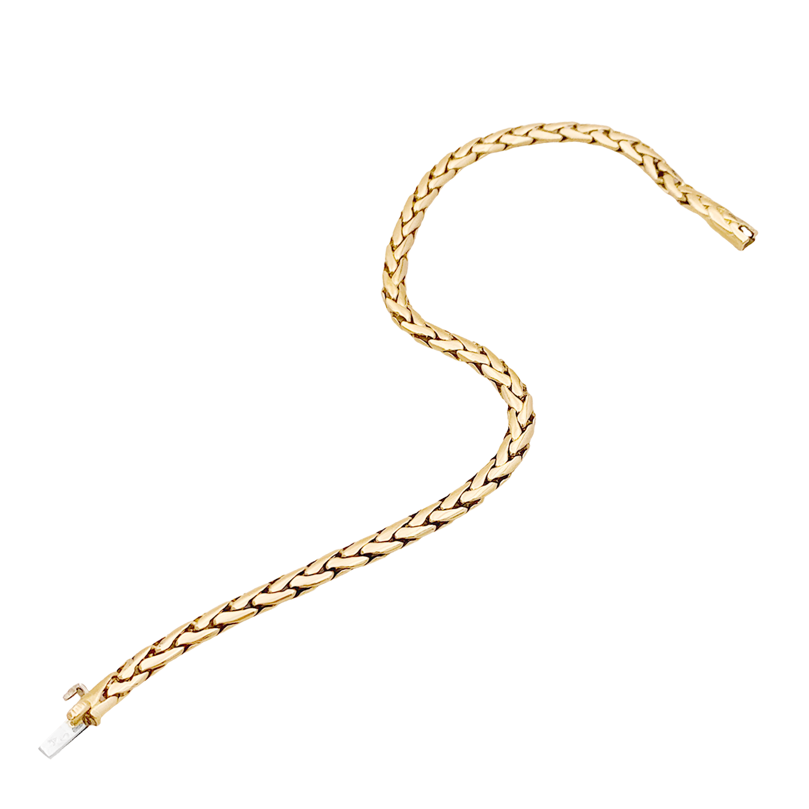 Bracelet vintage Cartier or jaune.