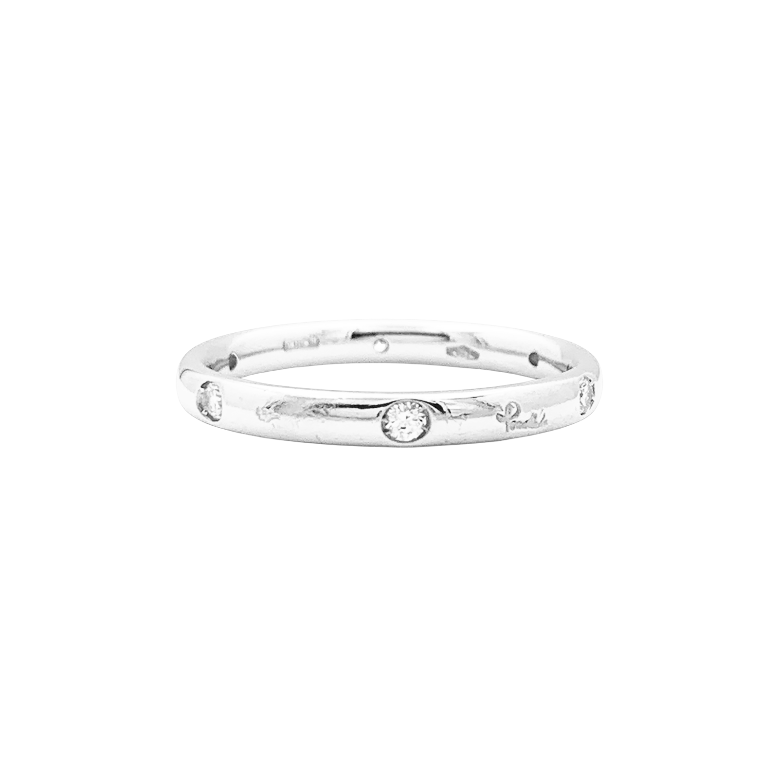 Bague Pomellato, "Lucciole", or blanc, diamants.