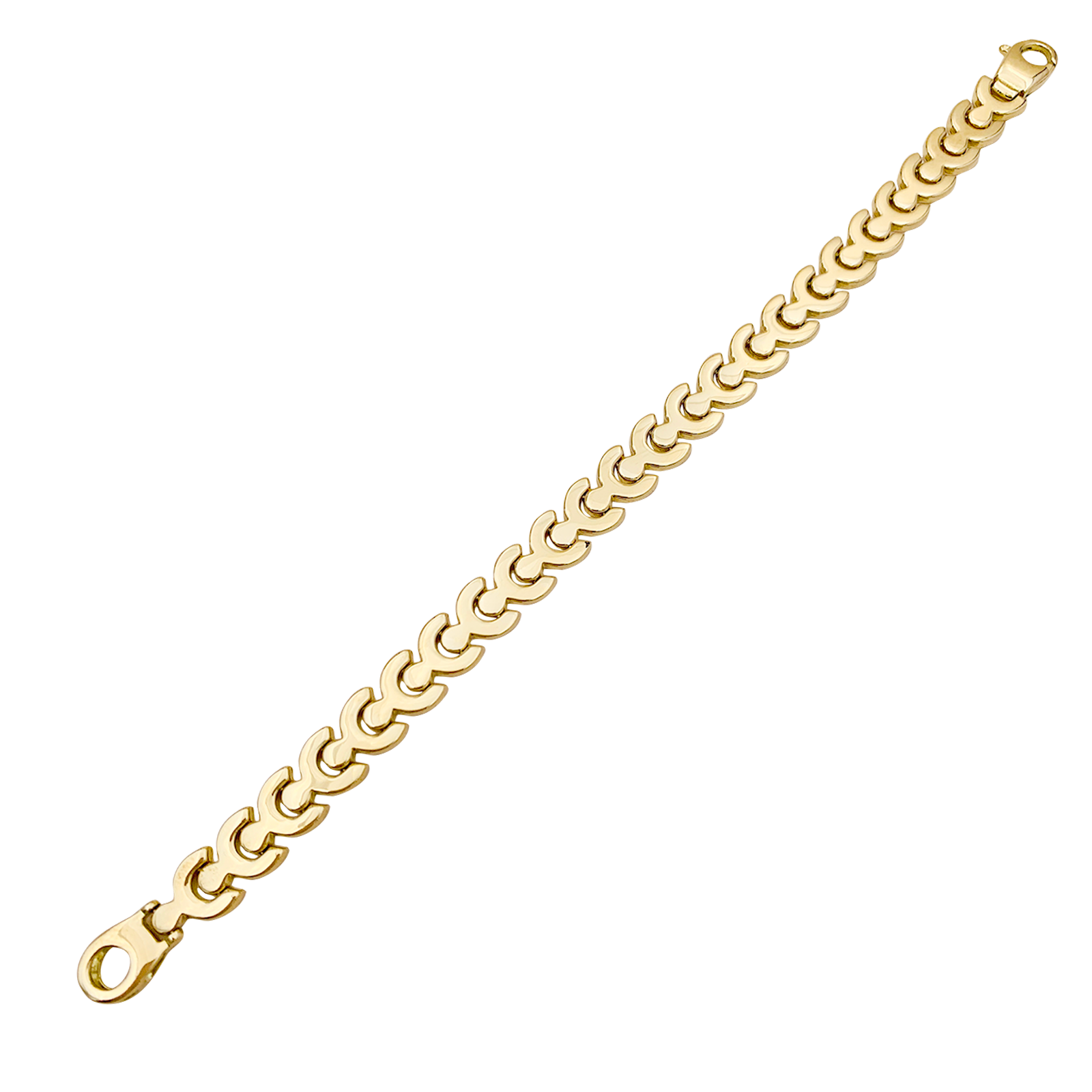 Bracelet FRED, or jaune.