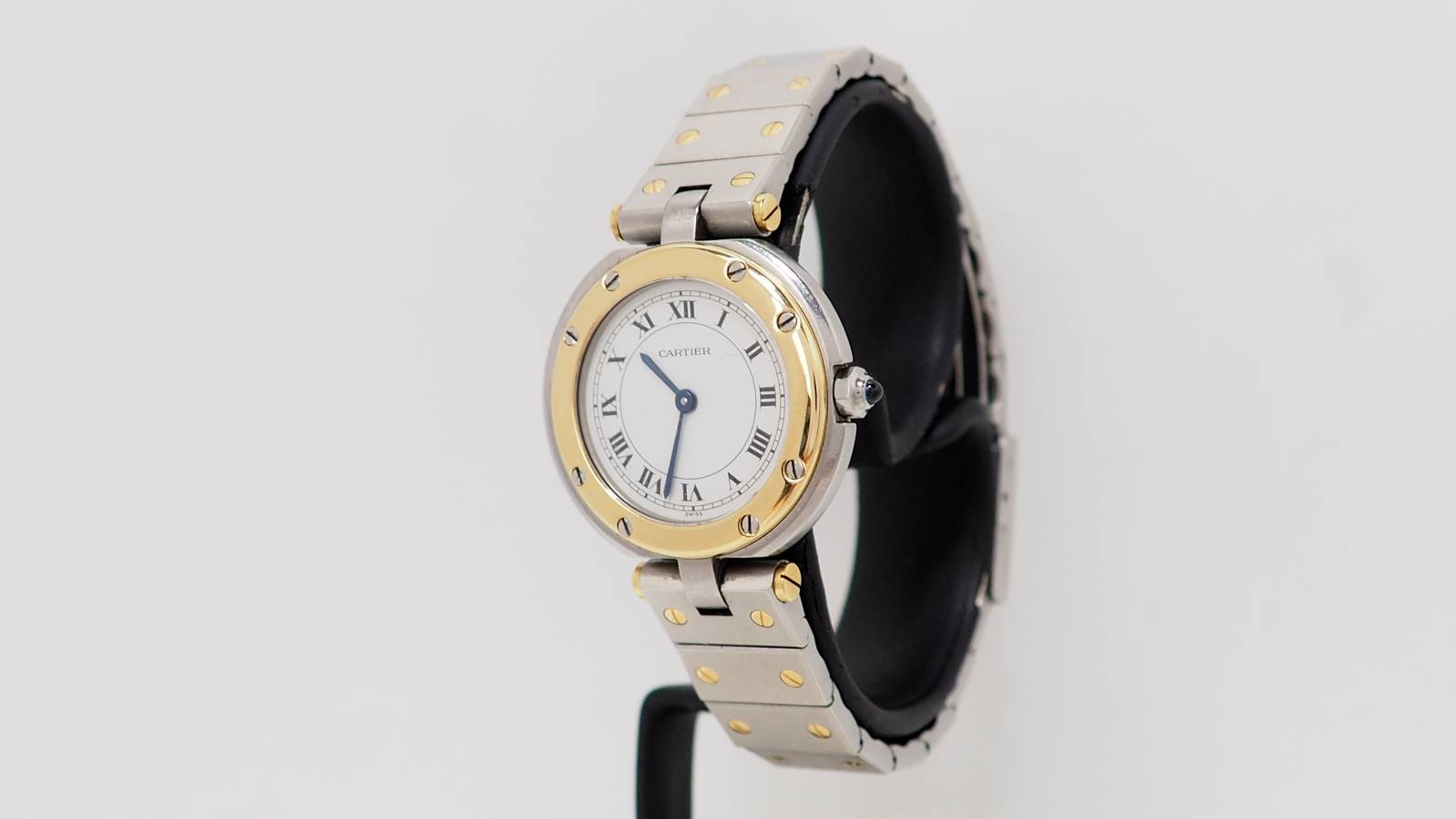 Cartier, Santos Vendome Gold and Steel Watch
