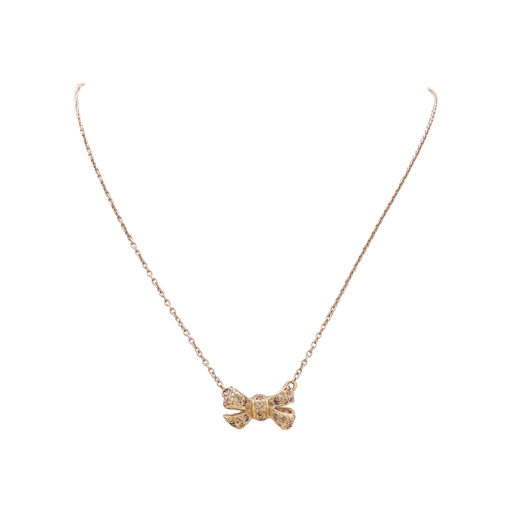 Collier Pomellato, "Forever", or naturel et diamants bruns.