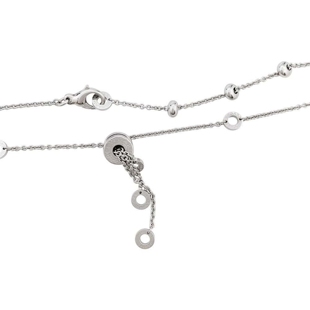 Bulgari necklace, "B.Zero1", white gold.