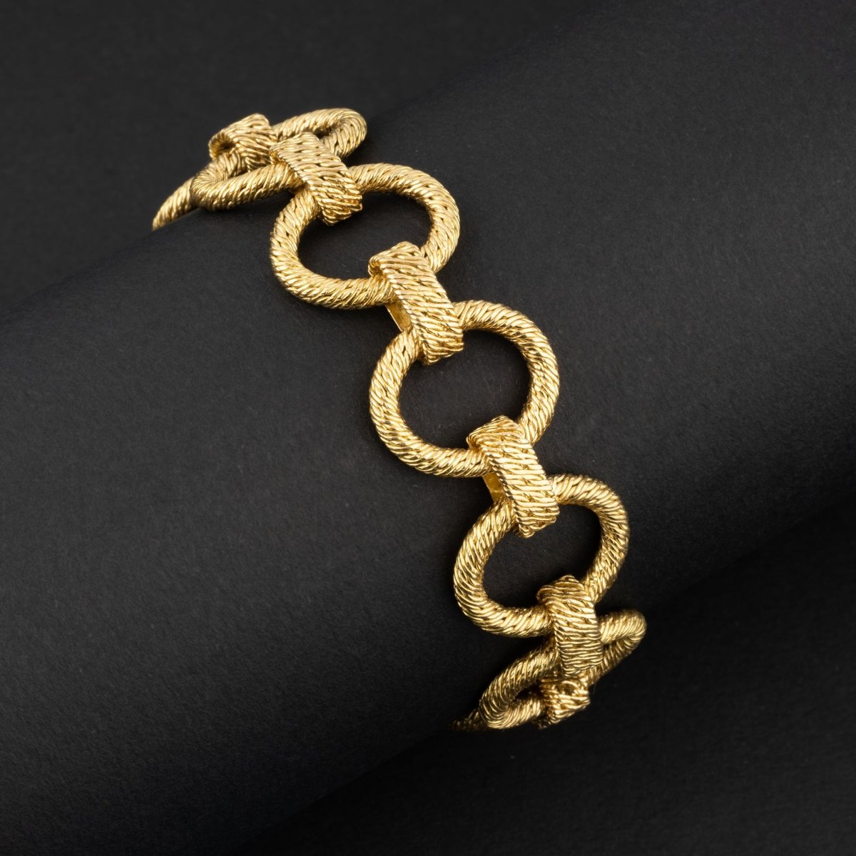 Bracelet GEORGES LENFANT en or jaune 18K pour femmes. - Maison Eloe