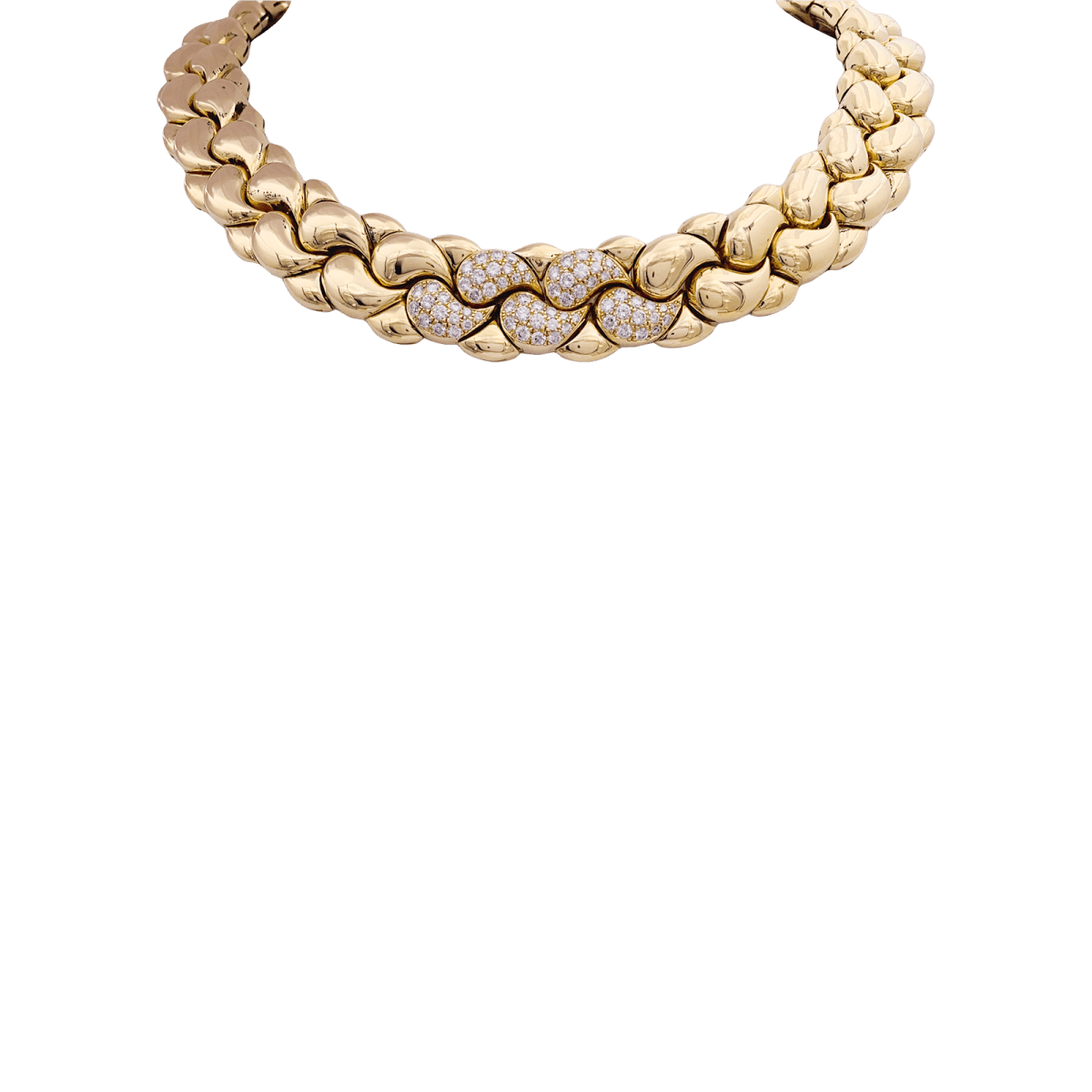 Collier - Sautoir CHOPARD CASMIR, or et diamants. - Maison Eloe
