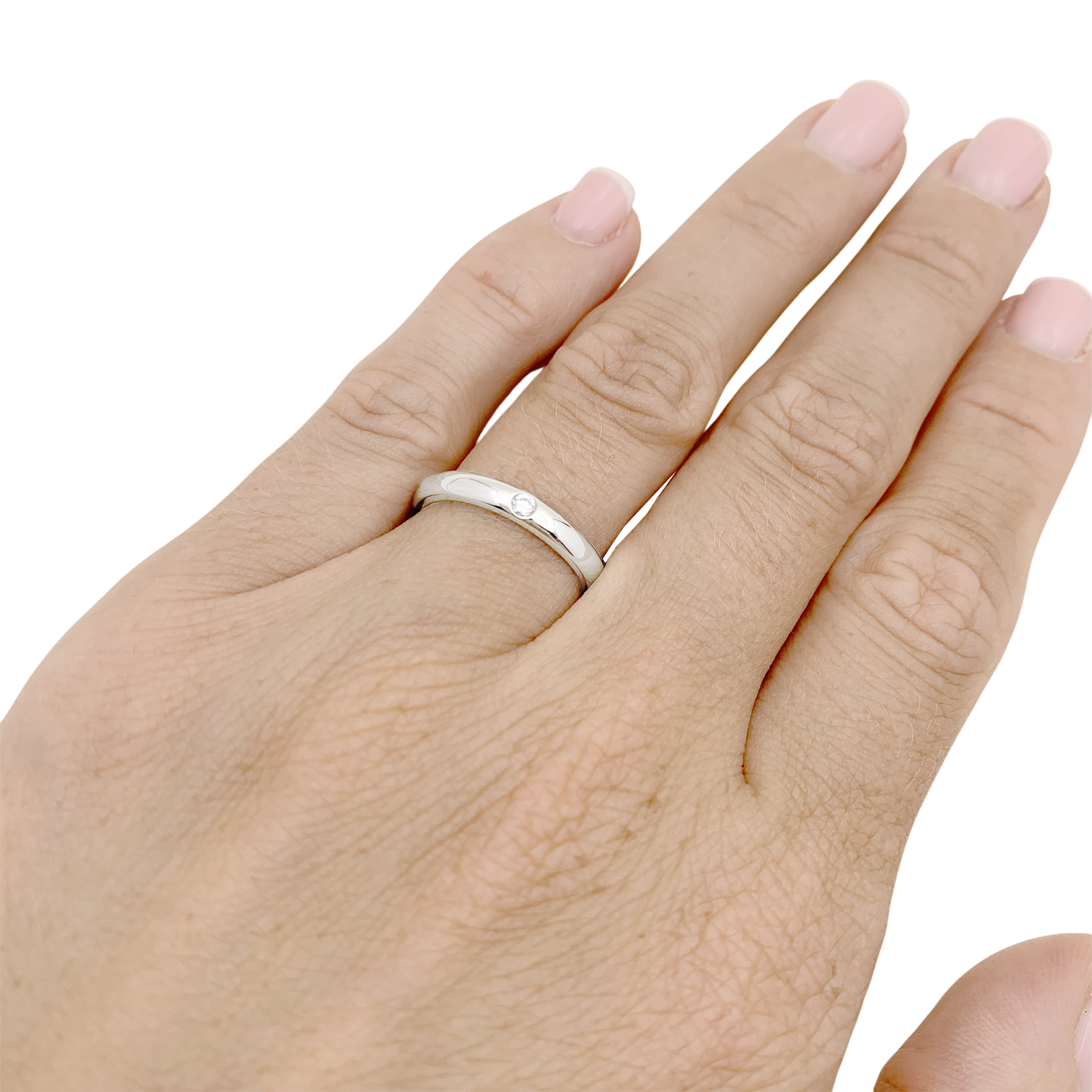 Alliance Harry Winston, platine, diamant.