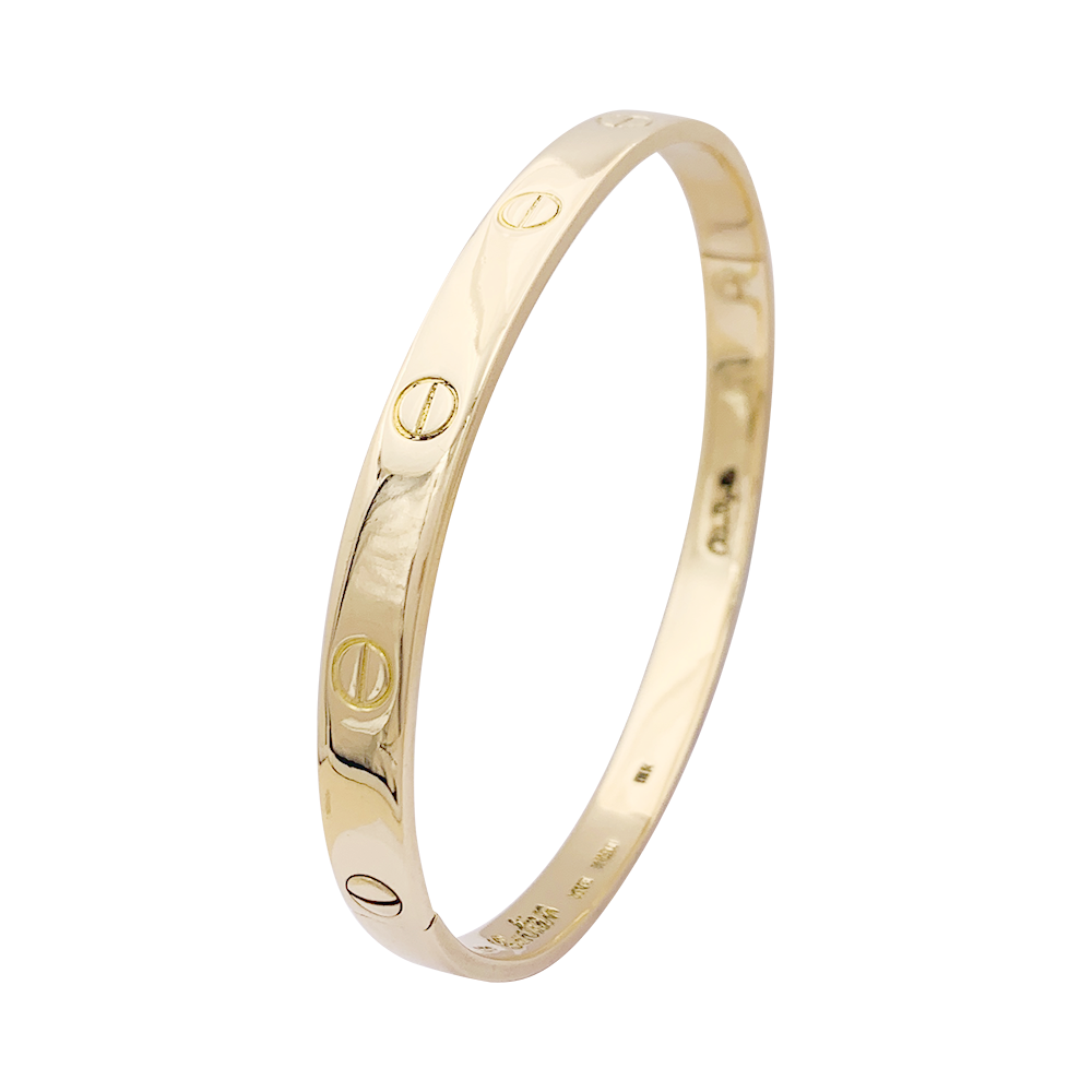 Bracelet Cartier "Love" or jaune.