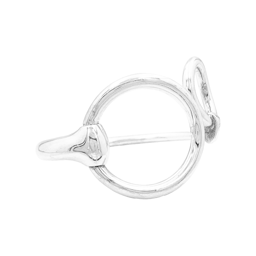 Bracelet Hermès, argent.