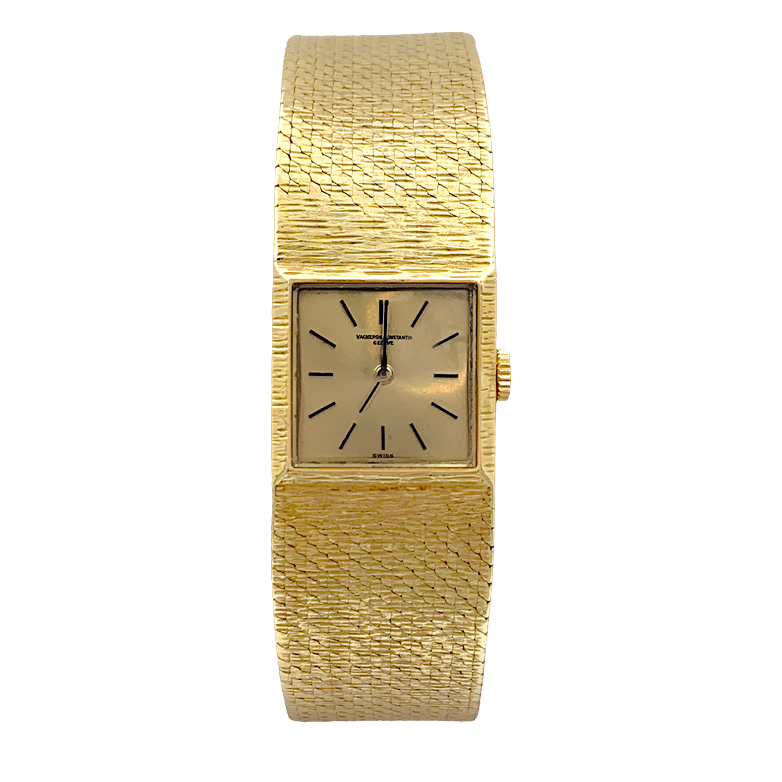 Montre Vacheron Constantin, or jaune.