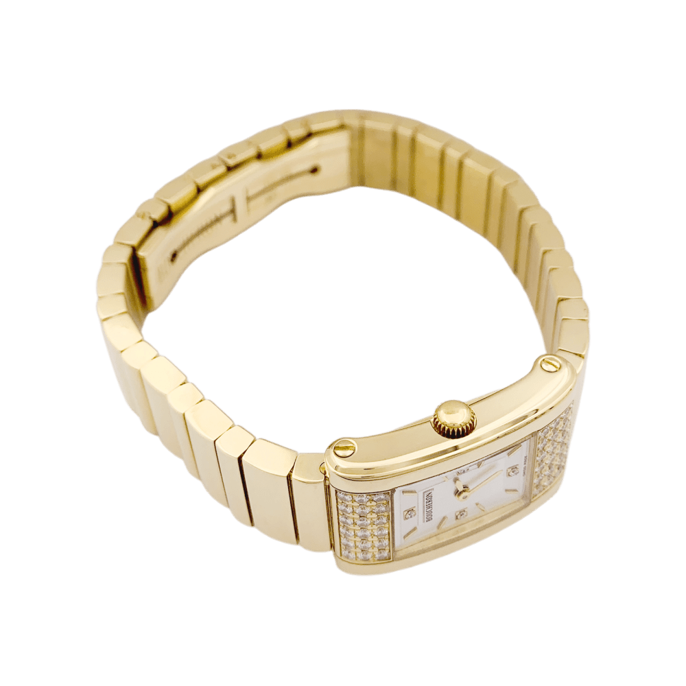 Montre Boucheron « Reflet Icare », or jaune, diamants.