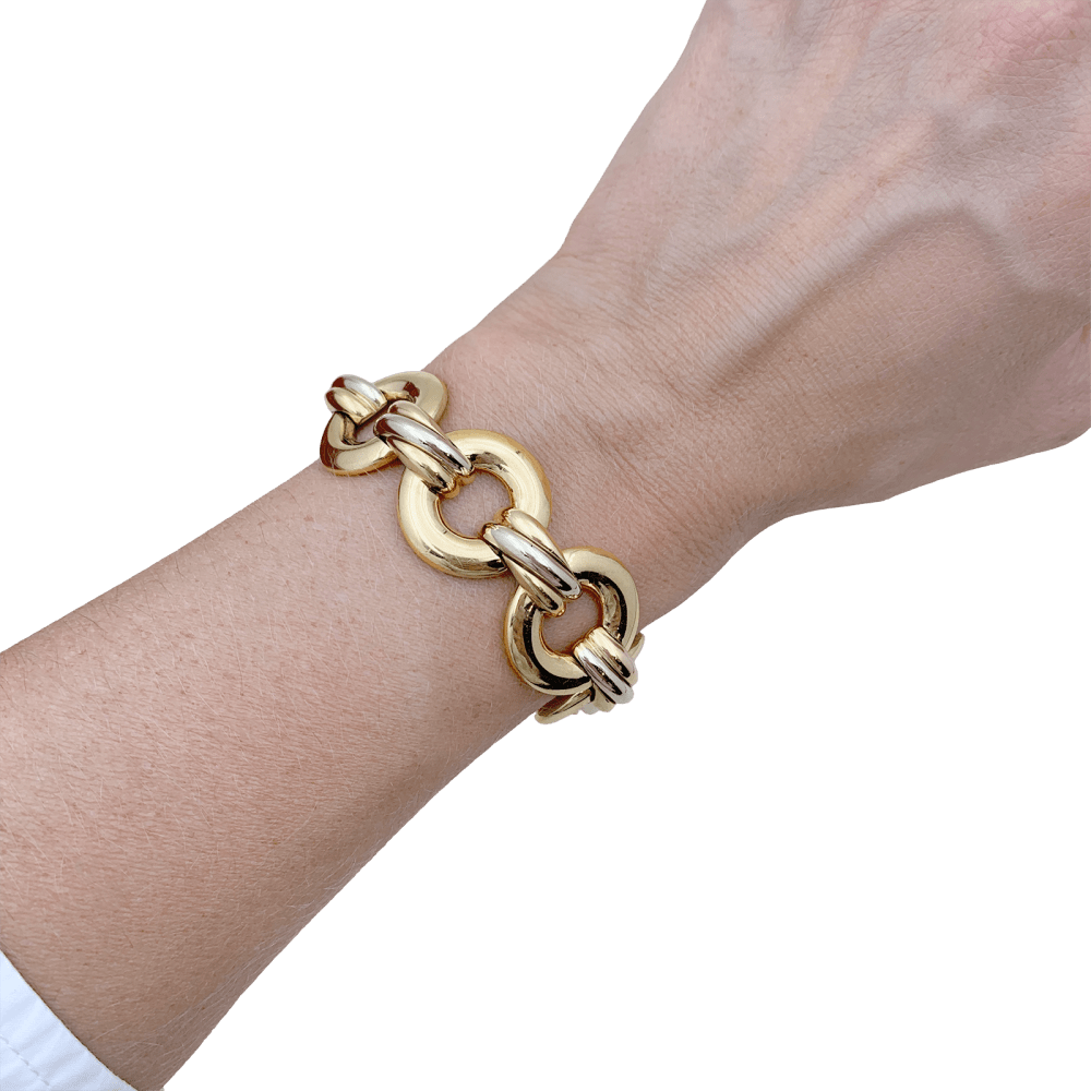 Bracelet Cartier, "Liens croisés Trinity", 3 ors.