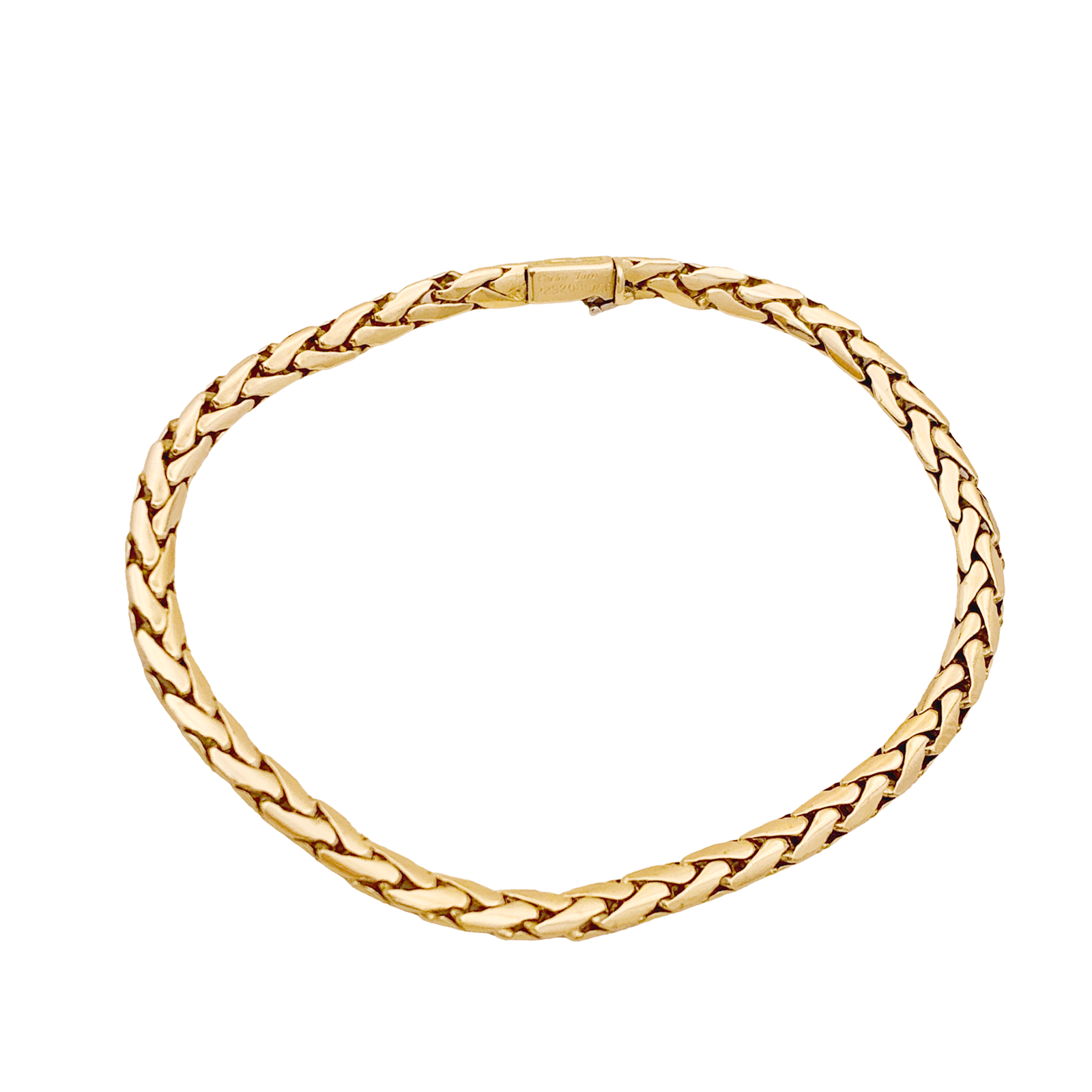 Bracelet vintage Cartier or jaune.
