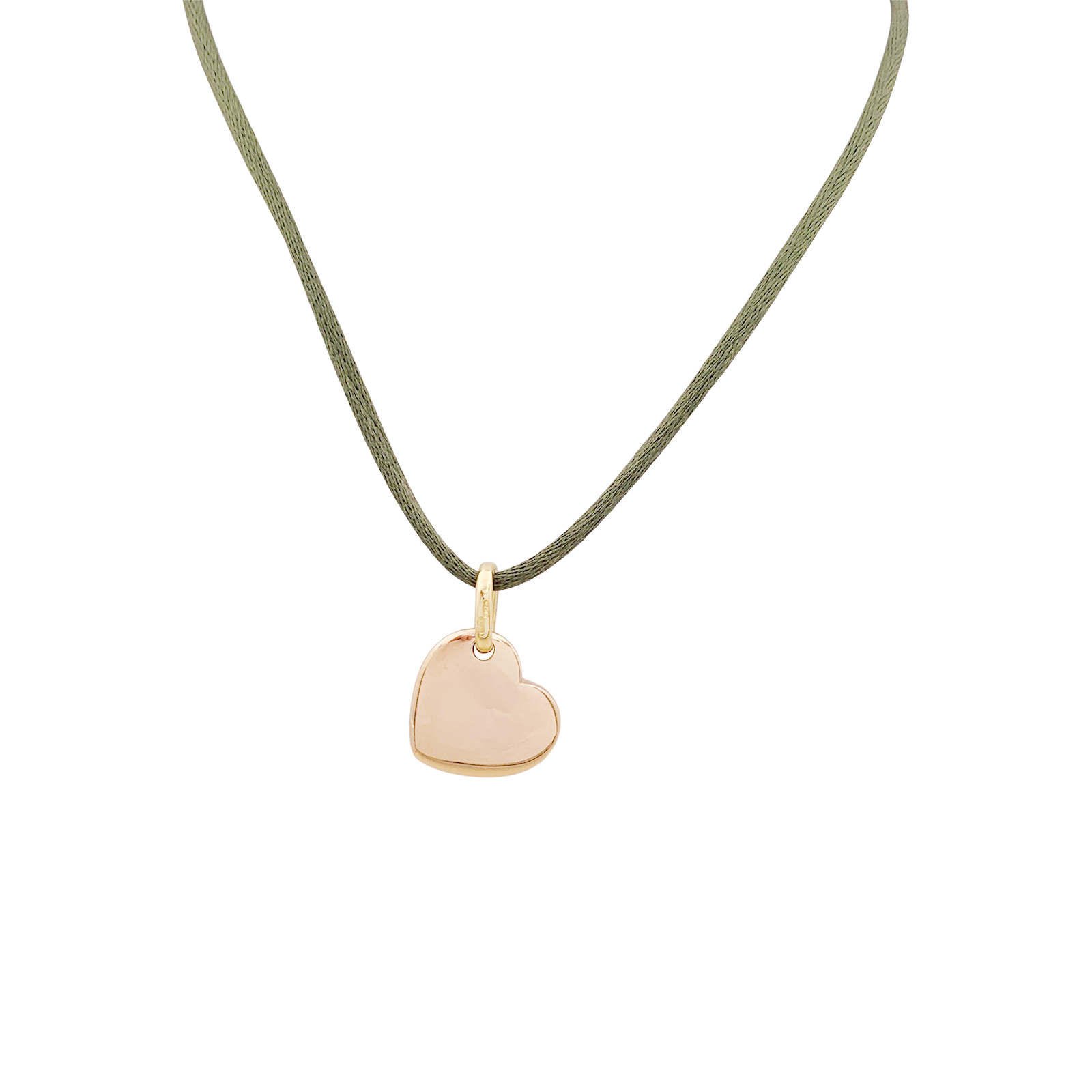 Pendentif Pomellato, "Coeur", en or rose et jaune.