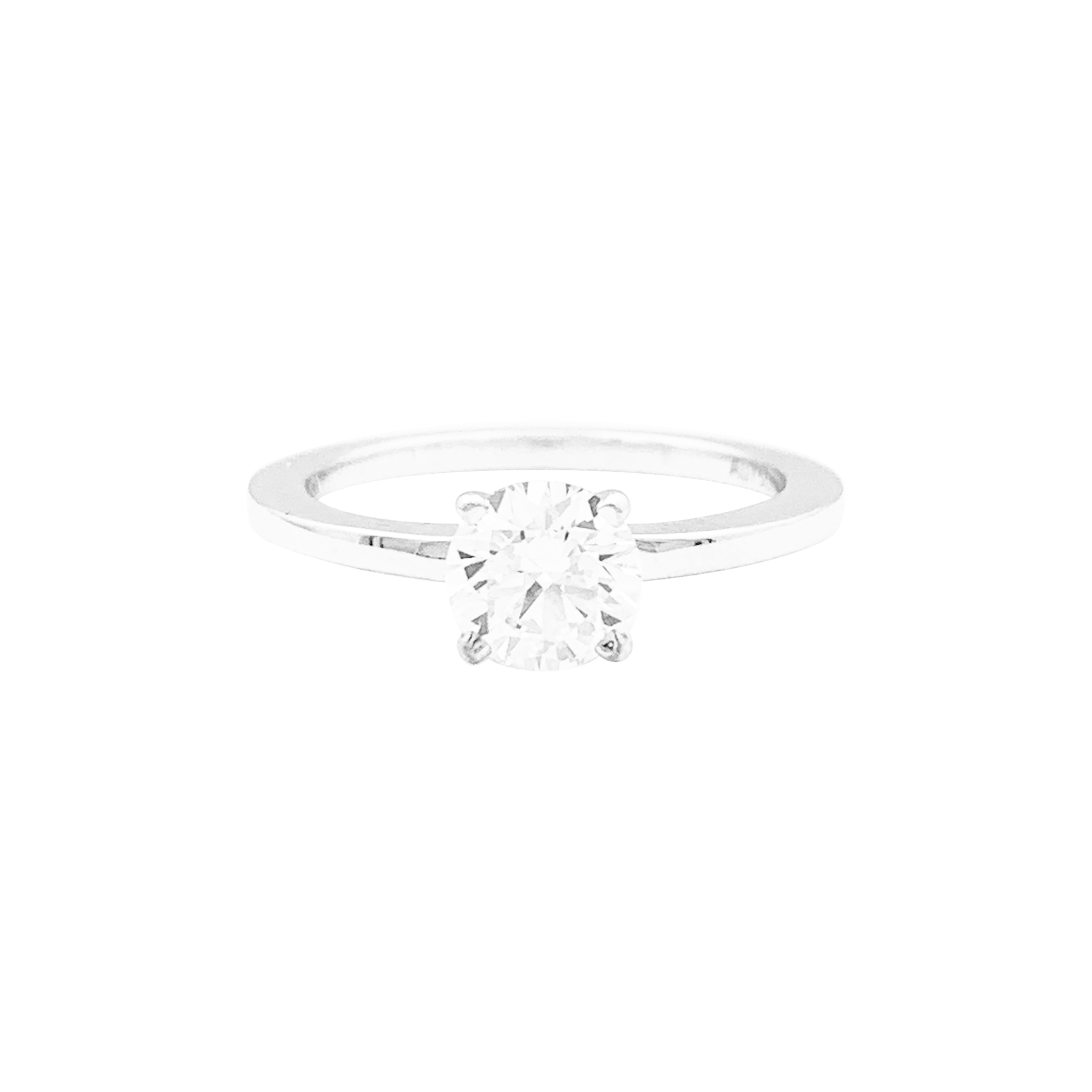 Bague MESSIKA, "Emotion", diamant, or blanc.
